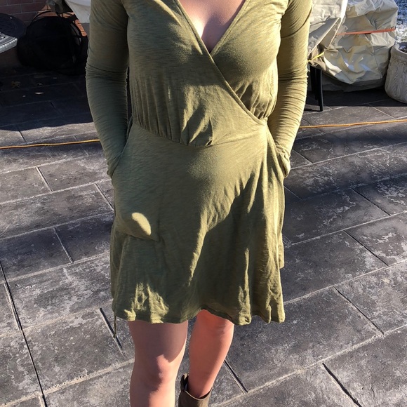 SOLD Free People Wrap Dress - Picture 4 of 4